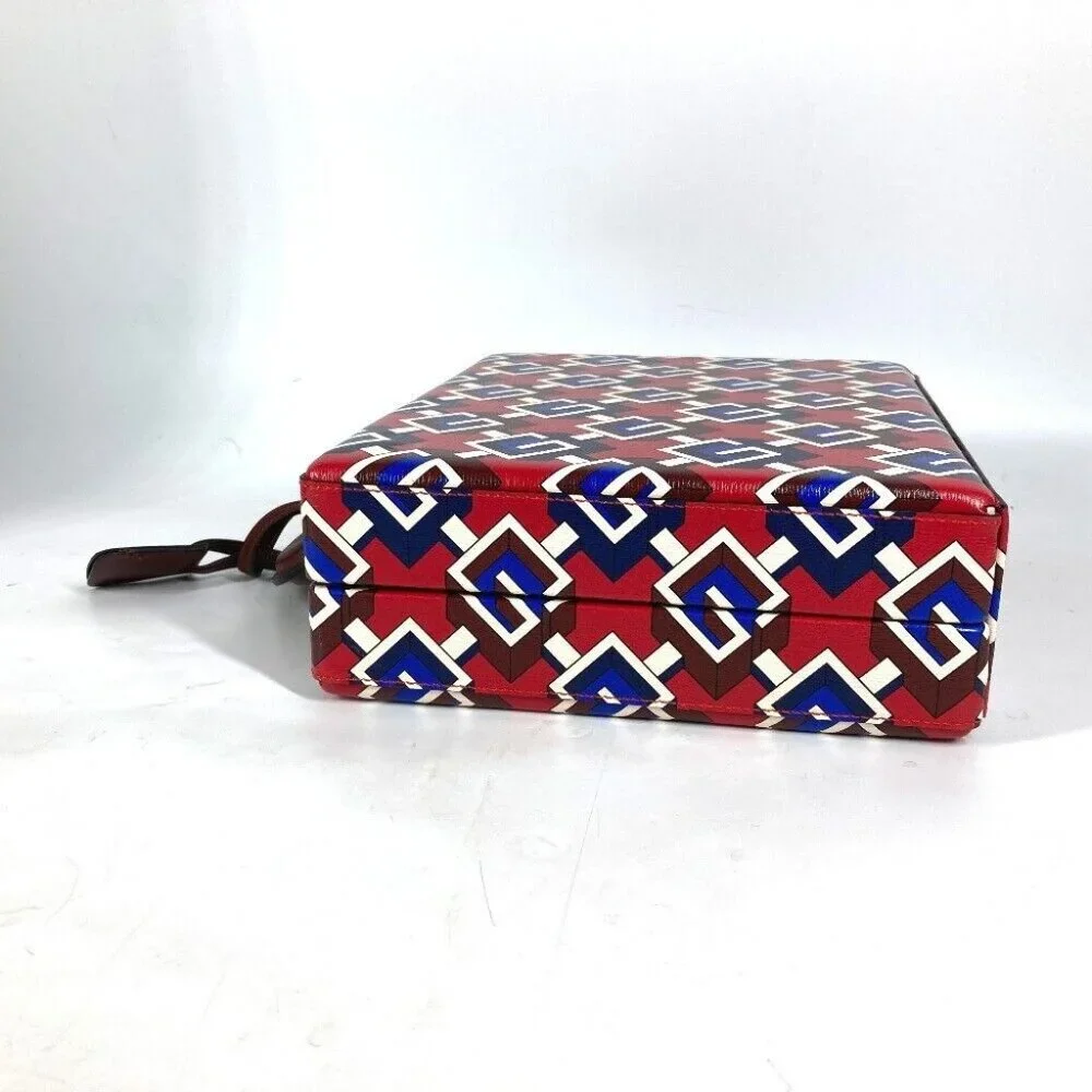 GUCCI 662474 playing cards chips Geometric G Briefcase Poker Set Dice Unused